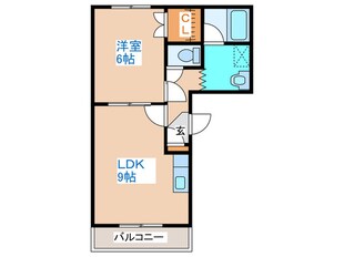 コ－ポ.Ｓ.１の物件間取画像